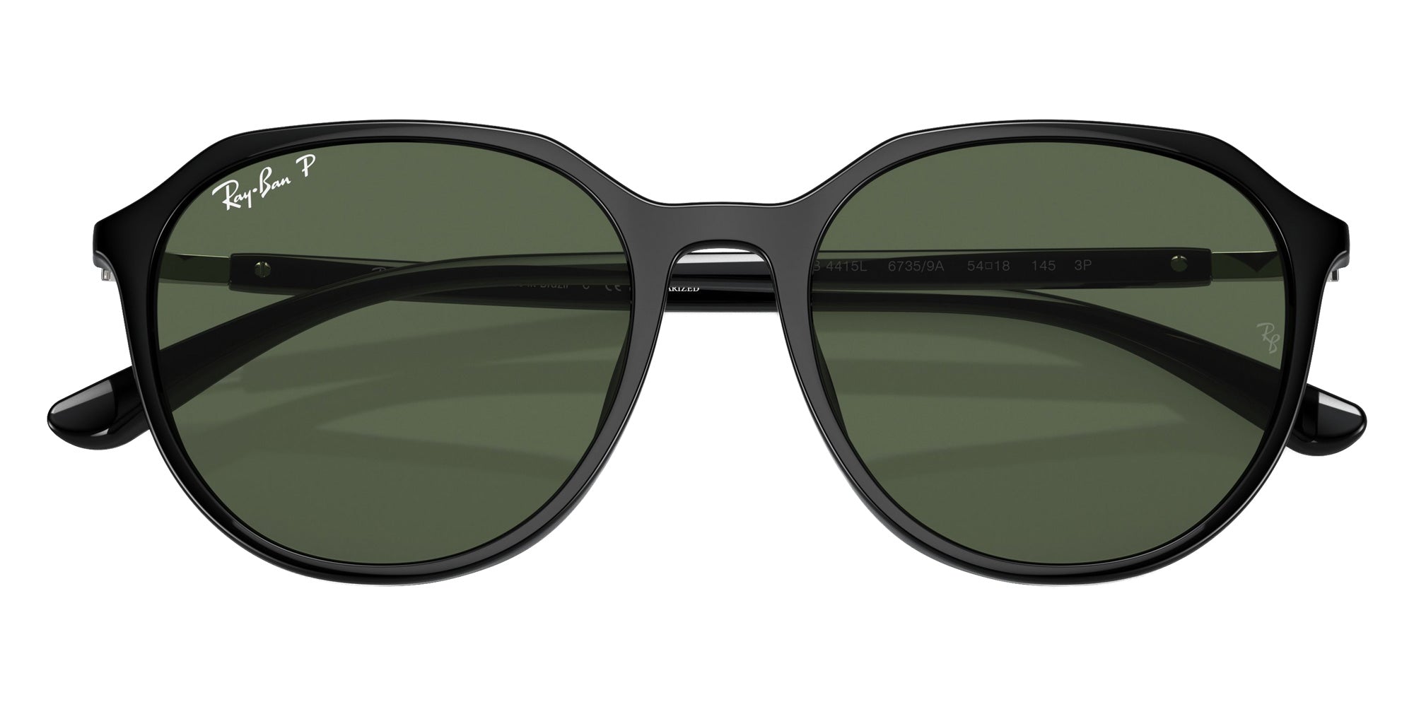 Ray-Ban RB4415L 67359A 54 - Black / G-15 Green Polarized #id:rb4415l67359a_s:100125