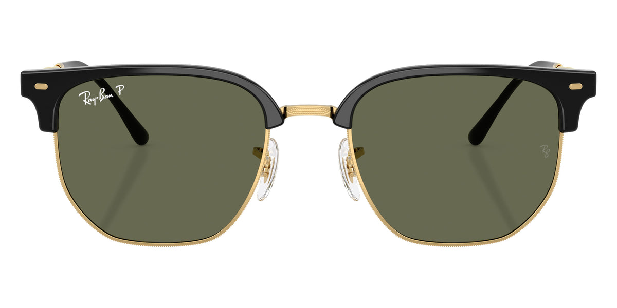 Ray-Ban RB4416 New Clubmaster 601/58 51 - Black on Arista / Polarized Green #id:rb441660158_s:100100