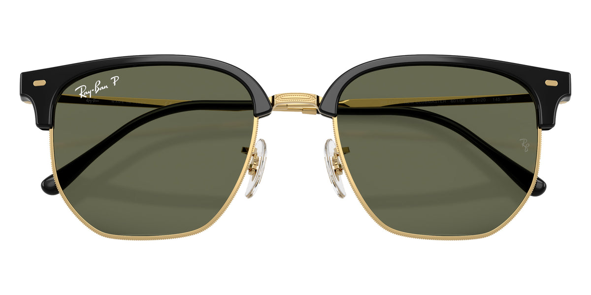 Ray-Ban RB4416 New Clubmaster 601/58 51 - Black on Arista / Polarized Green #id:rb441660158_s:100125