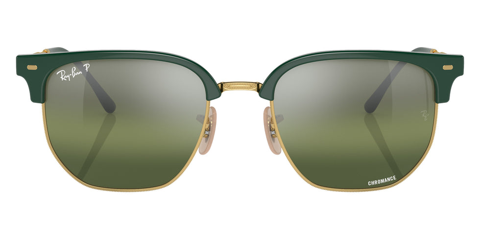 Ray-Ban RB4416 New Clubmaster 6655G4 51 - Green on Gold #id:rb44166655g4_s:100100