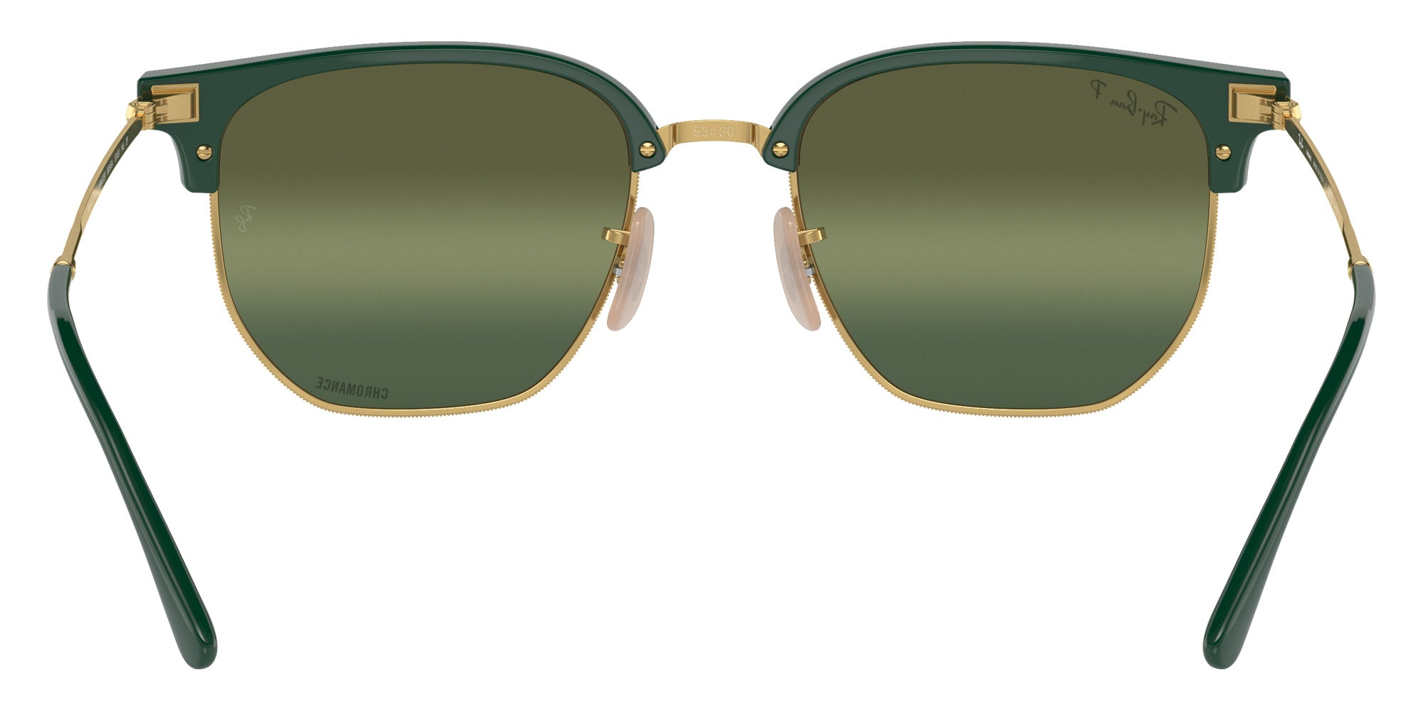 Ray-Ban RB4416 New Clubmaster 6655G4 51 - Green on Gold #id:rb44166655g4_s:100115