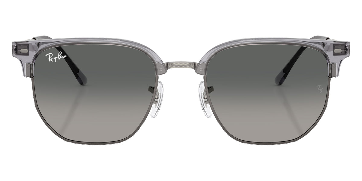 Ray-Ban RB4416 New Clubmaster 679271 51 - Transparent Gray on Gunmetal / Light Gray Gradient Dark Gray #id:rb4416679271_s:104100