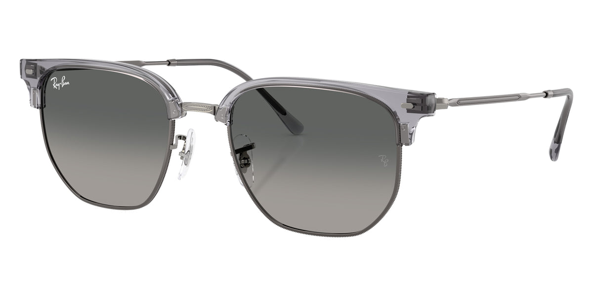 Ray-Ban RB4416 New Clubmaster 679271 51 - Transparent Gray on Gunmetal / Light Gray Gradient Dark Gray #id:rb4416679271_s:104105