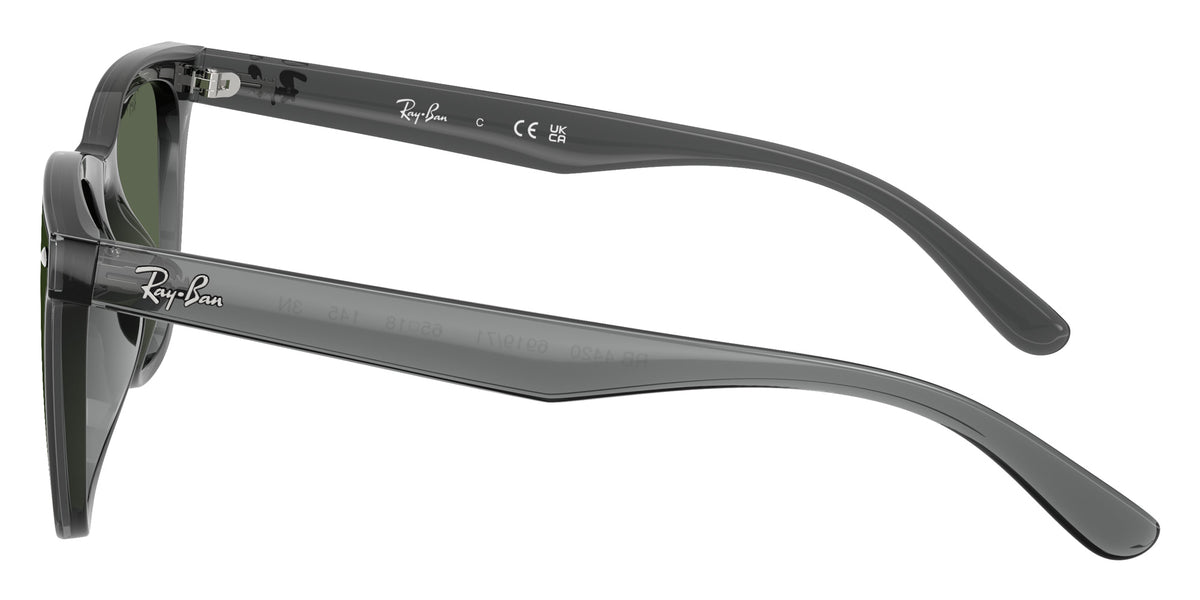 Ray-Ban RB4420 691971 65 - Transparent Gray / Dark Green #id:rb4420691971_s:102110