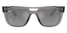 Ray-Ban RB4426 Phil 672582 54 - Transparent Gray / Silver/Gray Mirrored Polarized #id:rb4426672582_s:100100