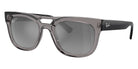 Ray-Ban RB4426 Phil 672582 54 - Transparent Gray / Silver/Gray Mirrored Polarized #id:rb4426672582_s:100105