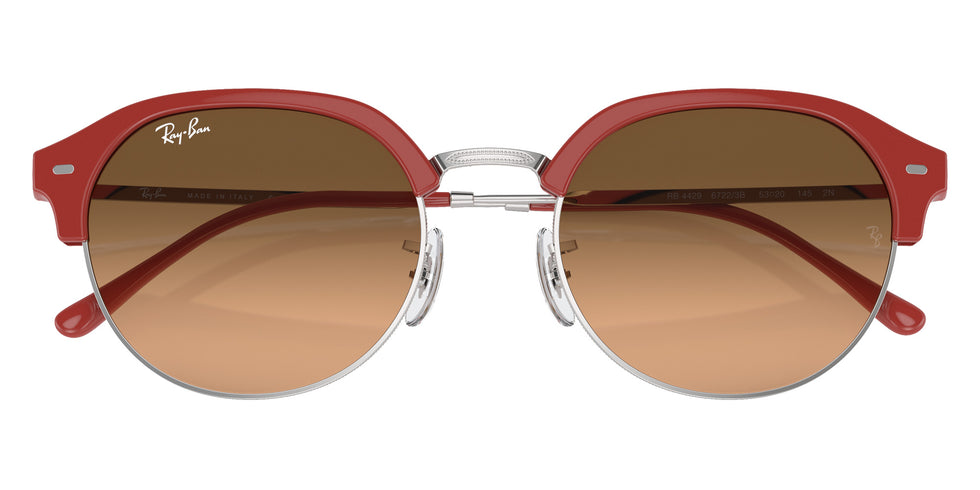 Ray-Ban RB4429 67223B 55 - Red on Silver / Pink/Black #id:rb442967223b_s:100125