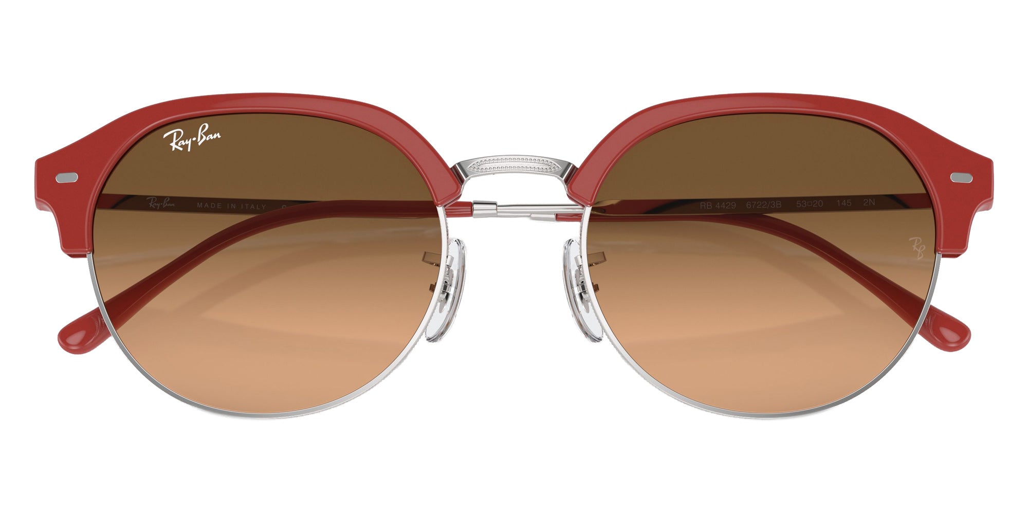 Ray-Ban RB4429 67223B 53 - Red on Silver / Pink/Black #id:rb442967223b_s:100125