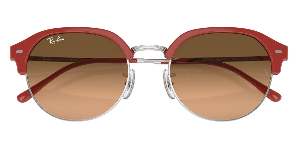 Ray-Ban RB4429 67223B 53 - Red on Silver / Pink/Black #id:rb442967223b_s:100125