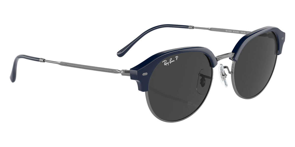 Ray-Ban RB4429 672448 55 - Blue on Gunmetal / Black Polarized #id:rb4429672448_s:100120