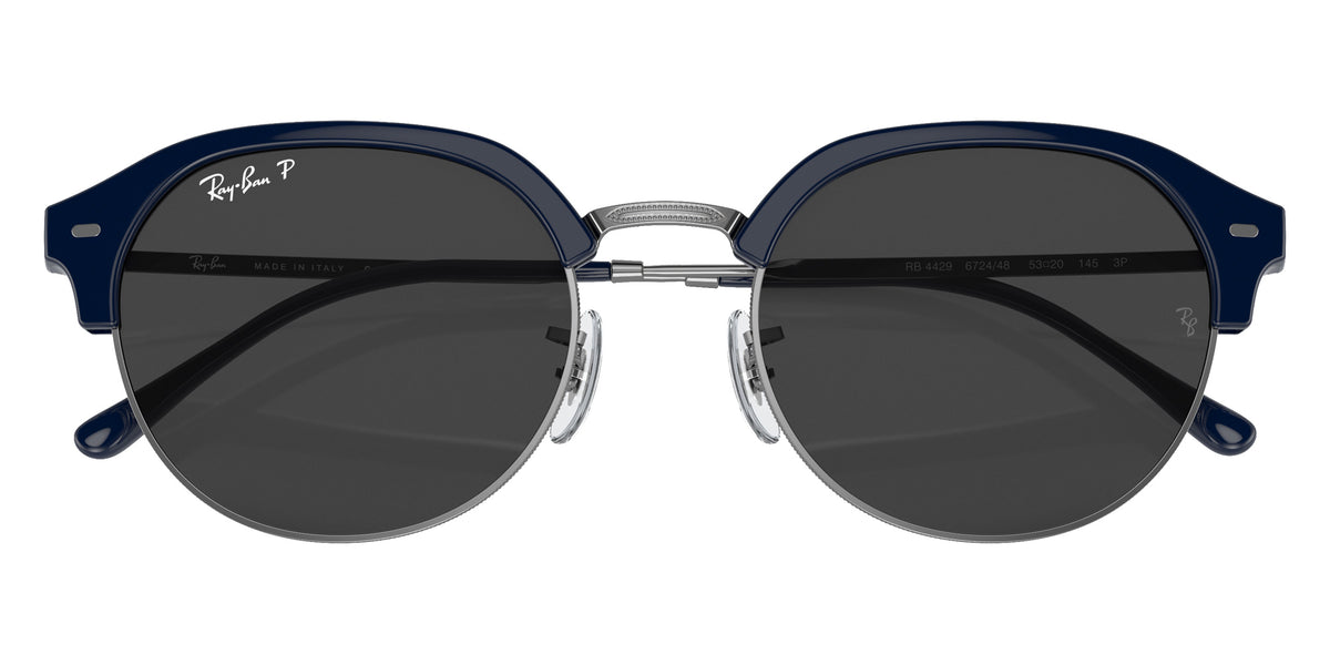 Ray-Ban RB4429 672448 55 - Blue on Gunmetal / Black Polarized #id:rb4429672448_s:100125