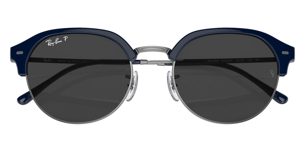 Ray-Ban RB4429 672448 55 - Blue on Gunmetal / Black Polarized #id:rb4429672448_s:100125