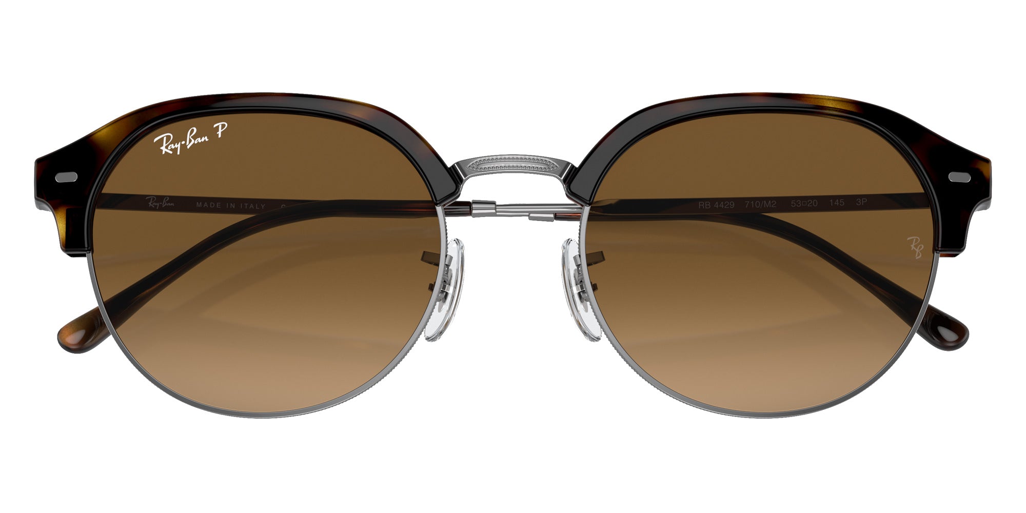 Ray-Ban RB4429 710/M2 55 - Havana on Gunmetal / Brown Polarized #id:rb4429710m2_s:102125