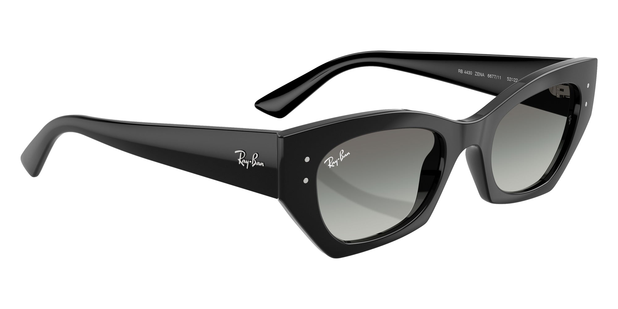 Ray-Ban RB4430 Zena 667711 49 - Black / Gradient Gray #id:rb4430667711_s:100120
