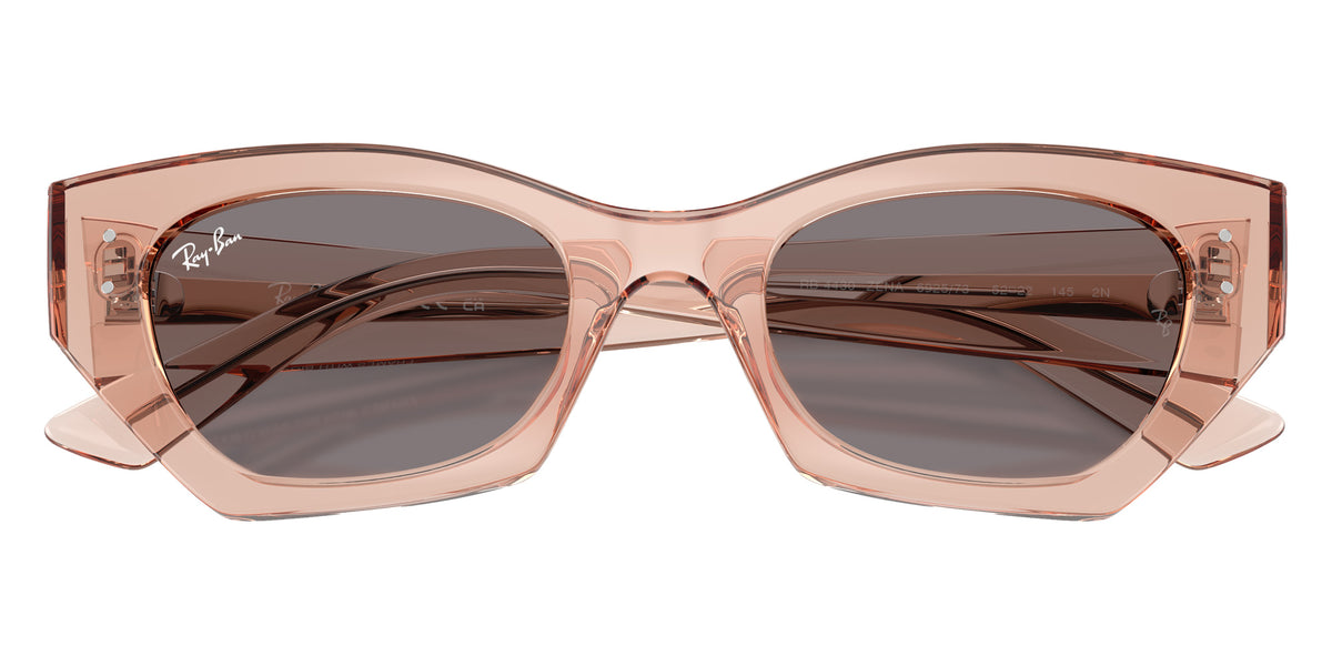 Ray-Ban RB4430 Zena 692573 49 - Transparent Pink / Brown #id:rb4430692573_s:108125