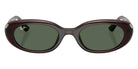Ray-Ban RB4441D 714/71 53 - Transparent Brown / Dark Green #id:rb4441d71471_s:100100