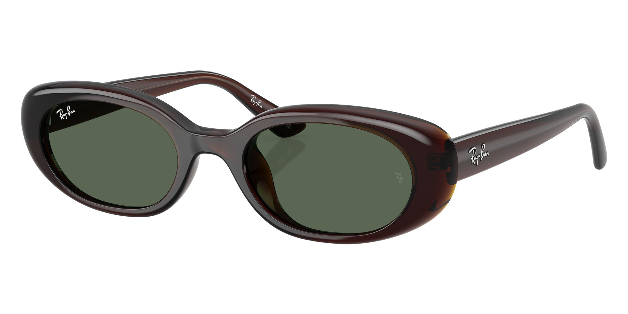 Ray-Ban RB4441D 714/71 53 - Transparent Brown / Dark Green #id:rb4441d71471_s:100105