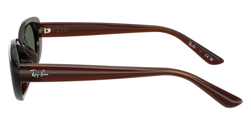 Ray-Ban RB4441D 714/71 53 - Transparent Brown / Dark Green #id:rb4441d71471_s:100110