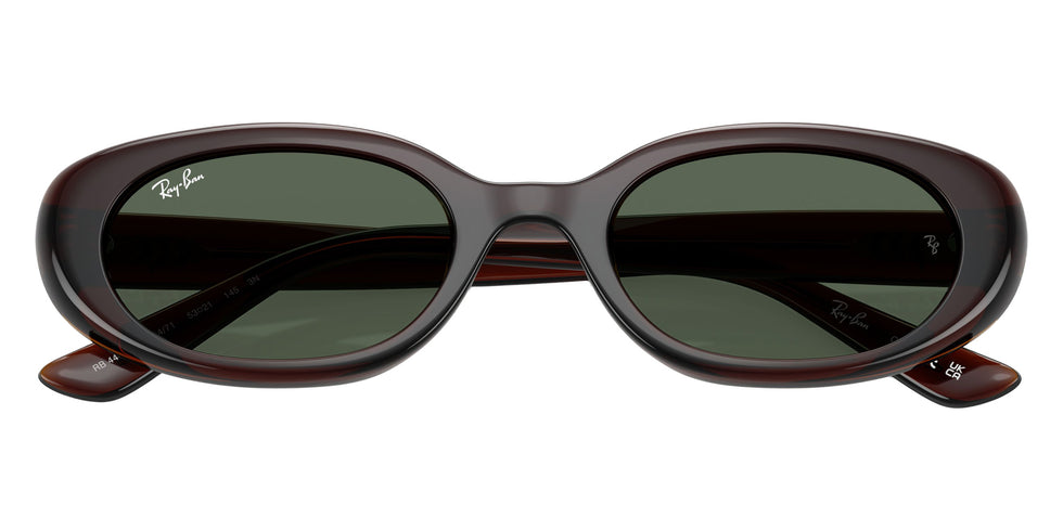Ray-Ban RB4441D 714/71 53 - Transparent Brown / Dark Green #id:rb4441d71471_s:100125