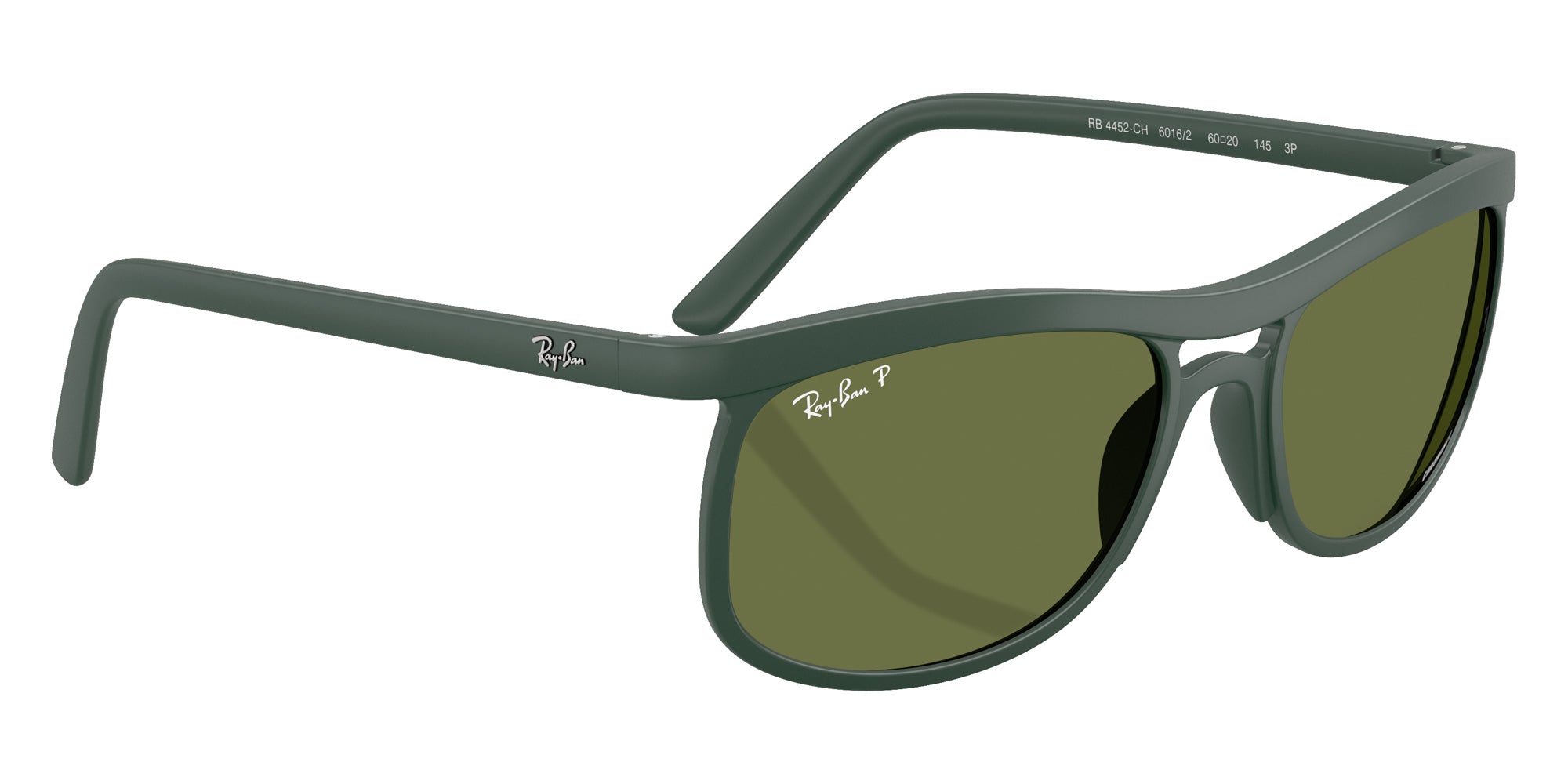 Ray-Ban RB4452CH Chromance Liteforce 6016/2 59 - Sand Green / Green Chromance Polarized #id:rb4452ch60162_s:100120