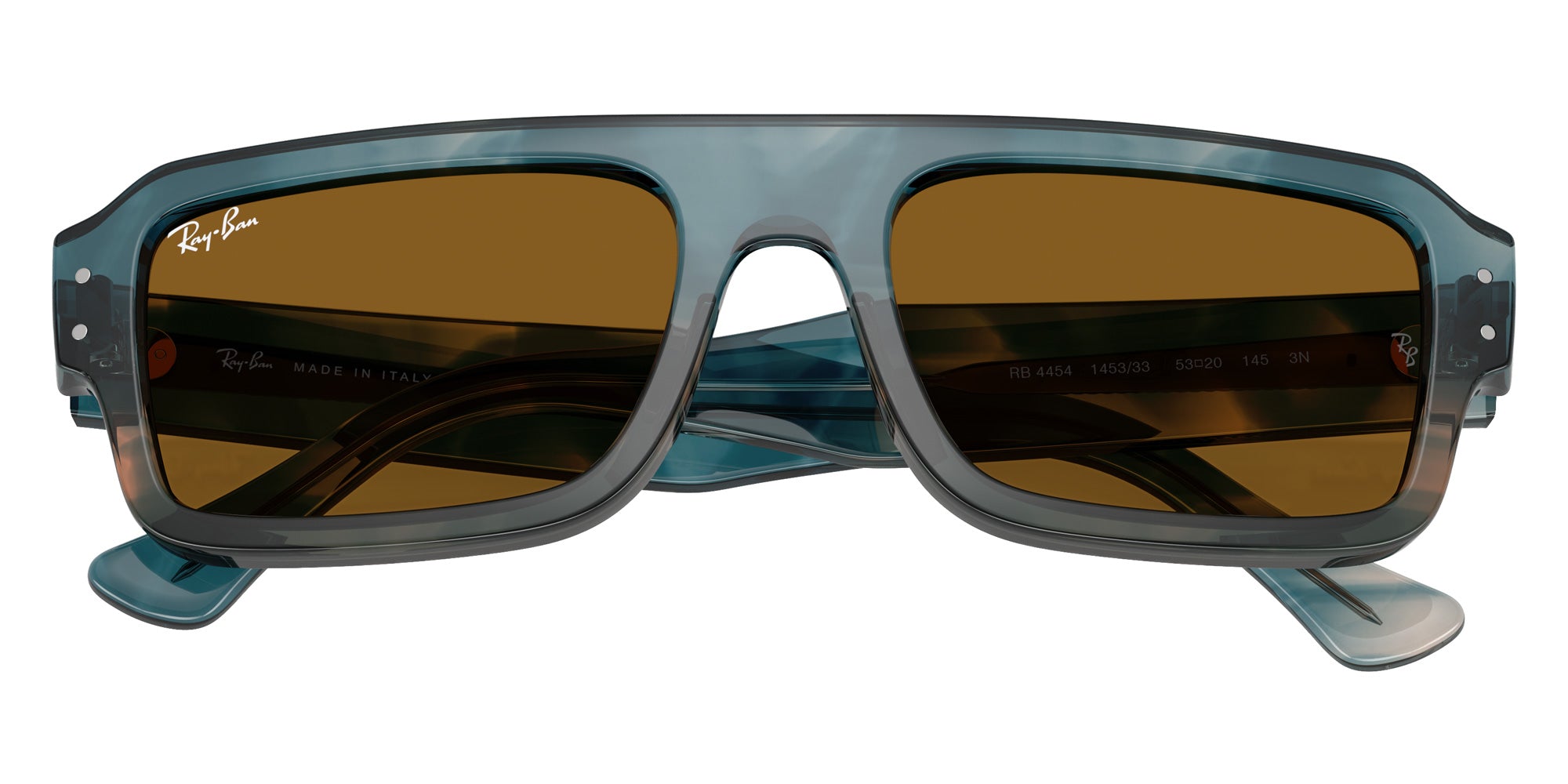 Ray-Ban RB4454 Flacko Bio-Based 145333 53 - Havana Blue #id:rb4454145333_s:104125