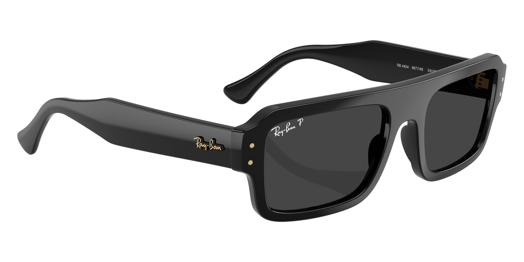 Ray-Ban RB4454 Flacko 667748 53 - Black / Polarized Black #id:rb4454667748_s:100120