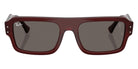 Ray-Ban RB4454M Lewis Hamilton Driver Special Edition 2026 - Scuderia Ferrari Collection F710B1 56 - Red Transparent #id:rb4454mf710b1_s:100100