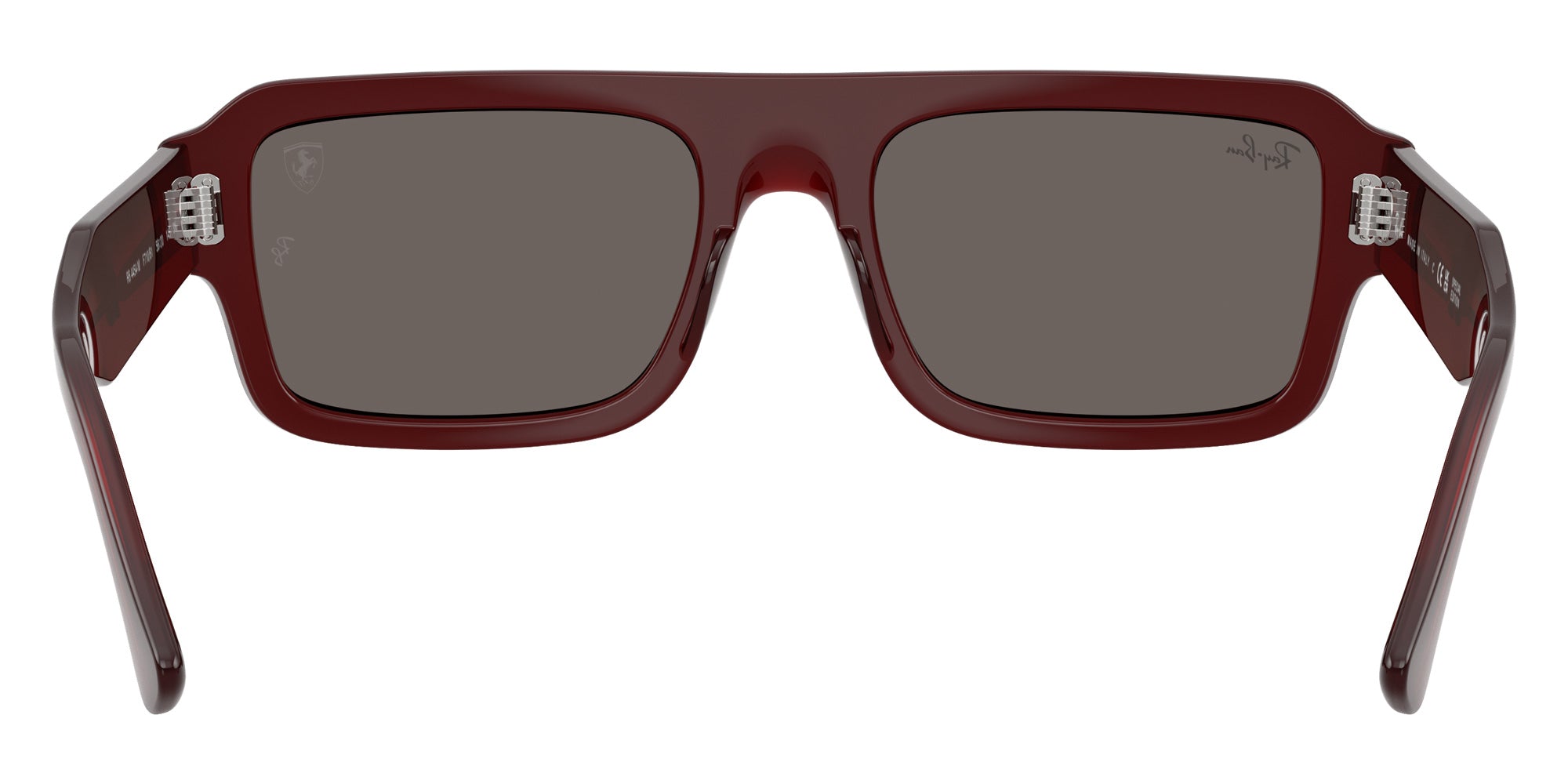 Ray-Ban RB4454M Lewis Hamilton Driver Special Edition 2026 - Scuderia Ferrari Collection F710B1 56 - Red Transparent #id:rb4454mf710b1_s:100115