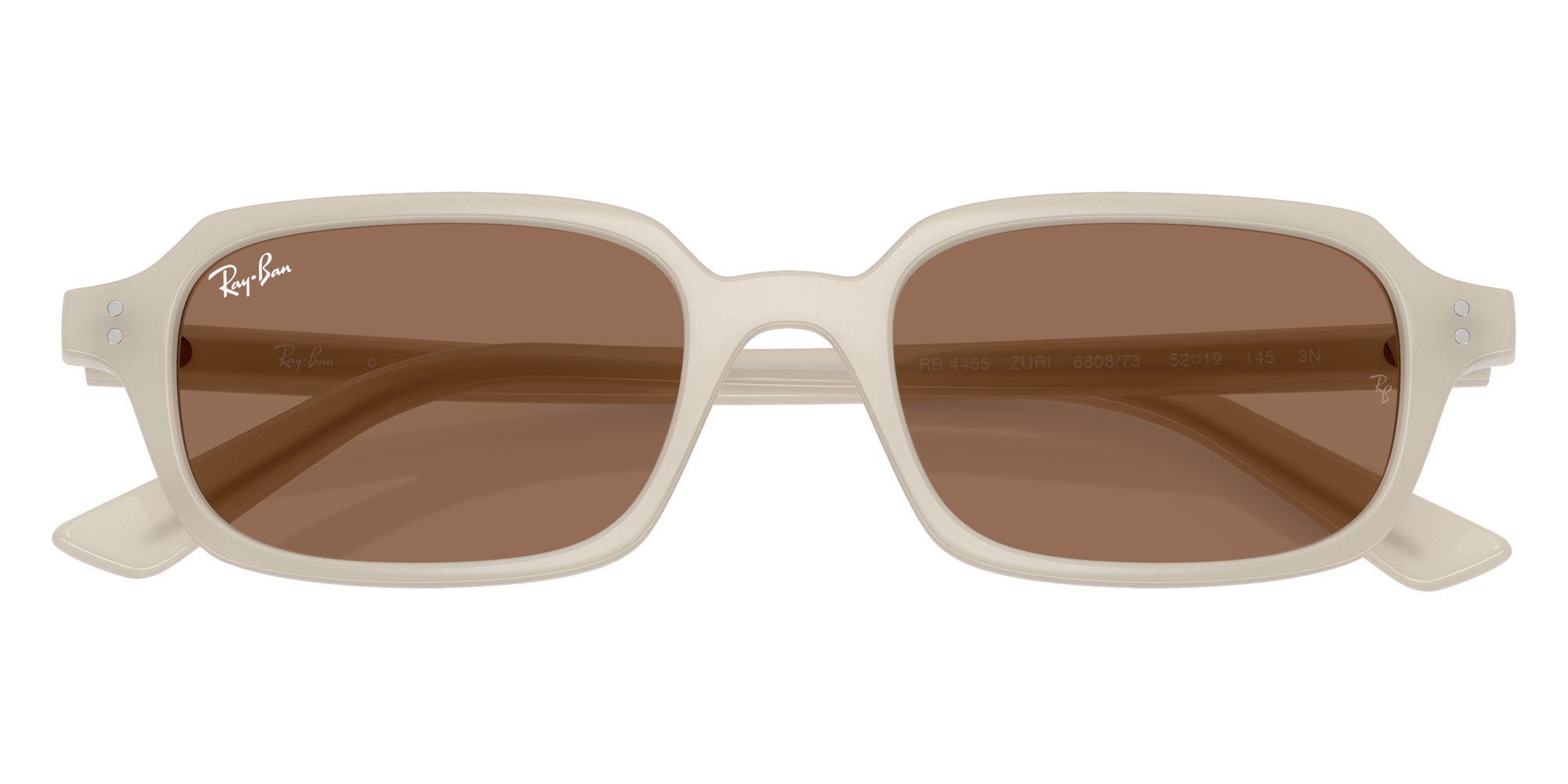 Ray-Ban RB4455 Zuri 680873 52 - Cloudy Warm White #id:rb4455680873_s:100125