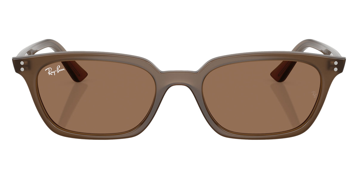 Ray-Ban RB4456 Zaya 677973 50 - Transparent Brown / Dark Brown #id:rb4456677973_s:104100