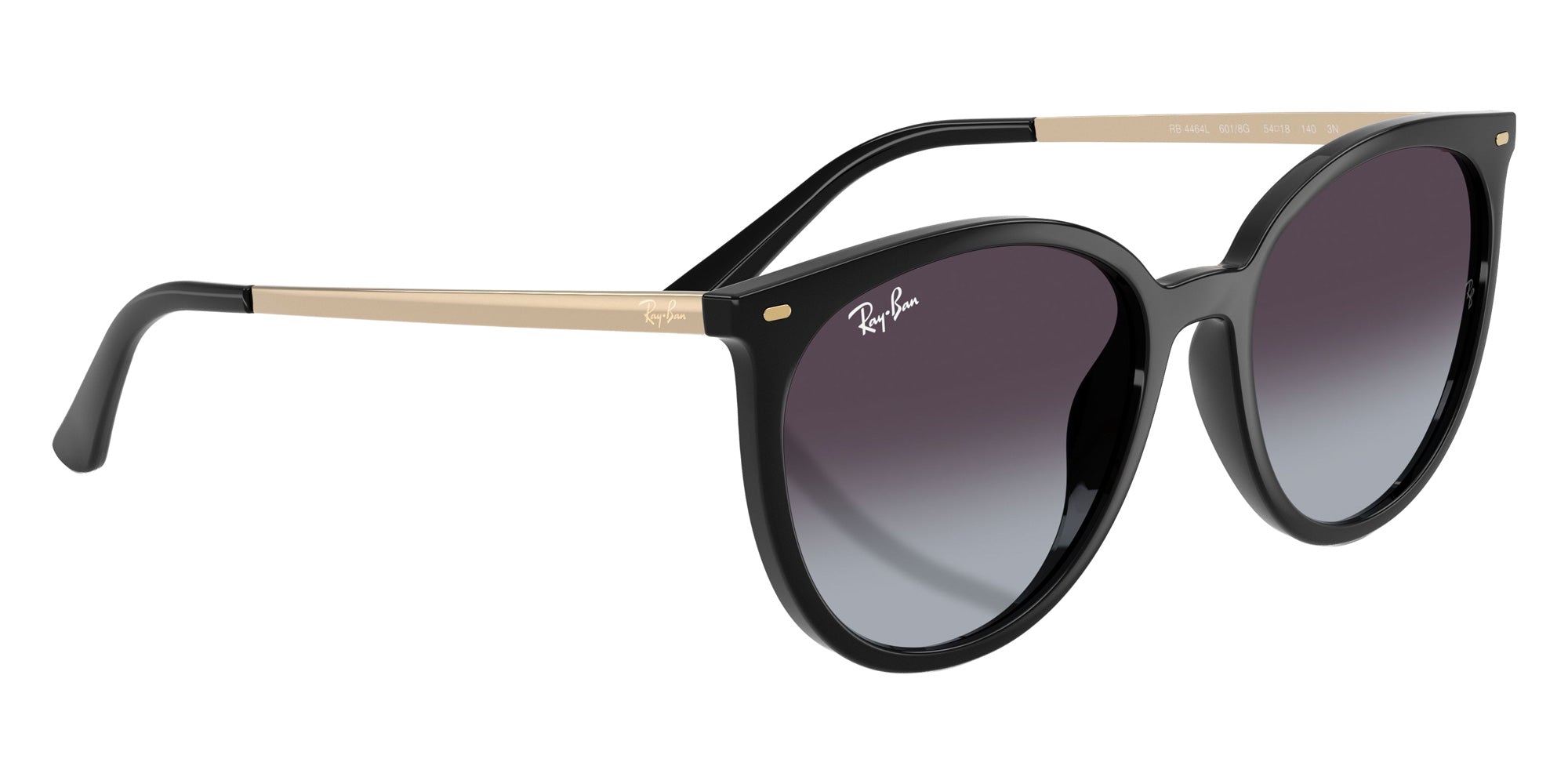 Ray-Ban RB4464L 601/8G 54 - Black / Light Gray Gradient Dark Gray #id:rb4464l6018g_s:102120