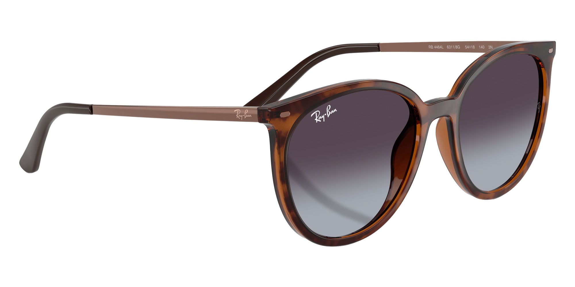 Ray-Ban RB4464L 63118G 54 - Havana / Light Gray Gradient Dark Gray #id:rb4464l63118g_s:104120