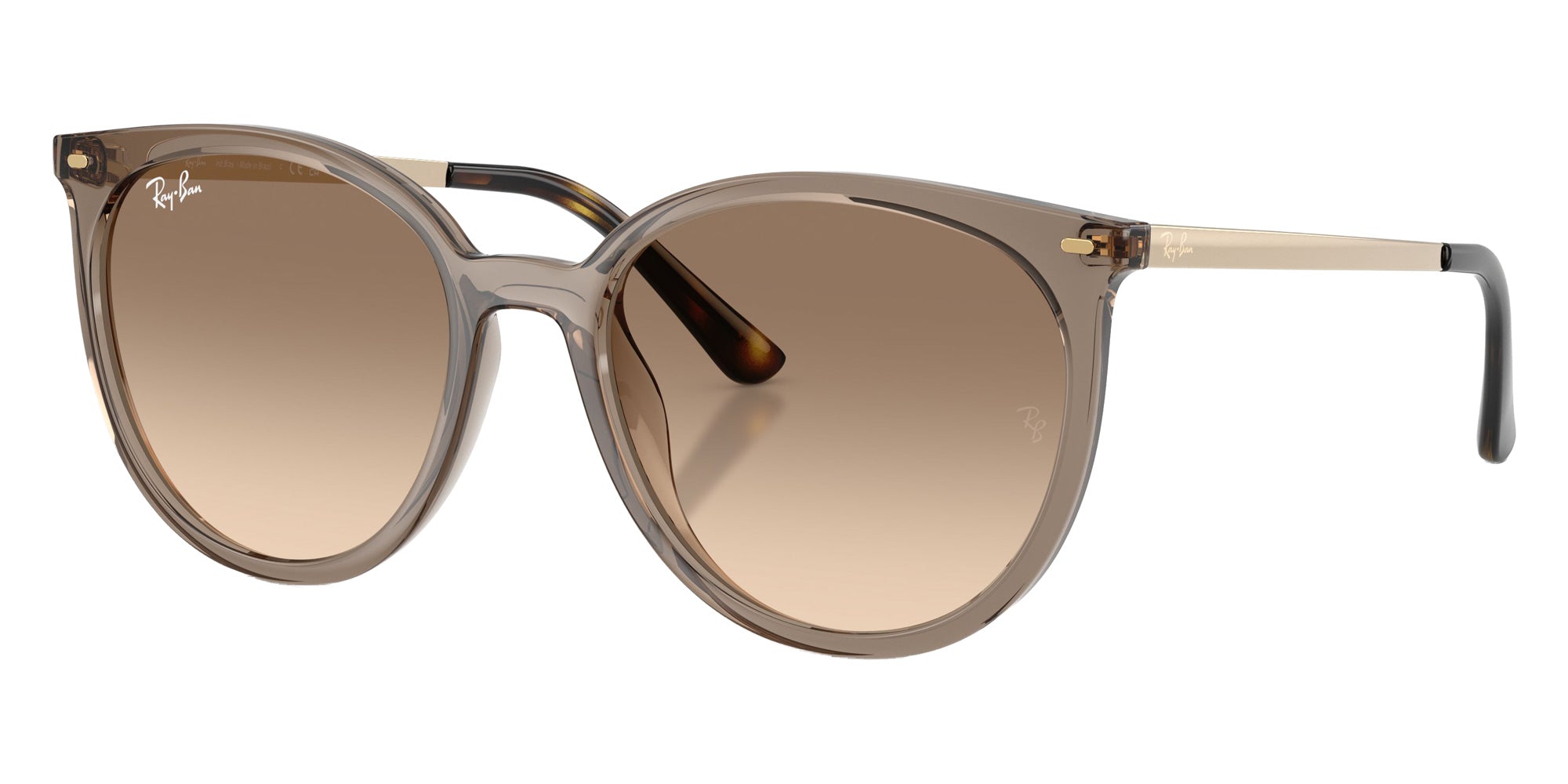 Ray-Ban RB4464L 673713 54 - Translucent Caramel / Light Brown Gradient Light Gray #id:rb4464l673713_s:106105