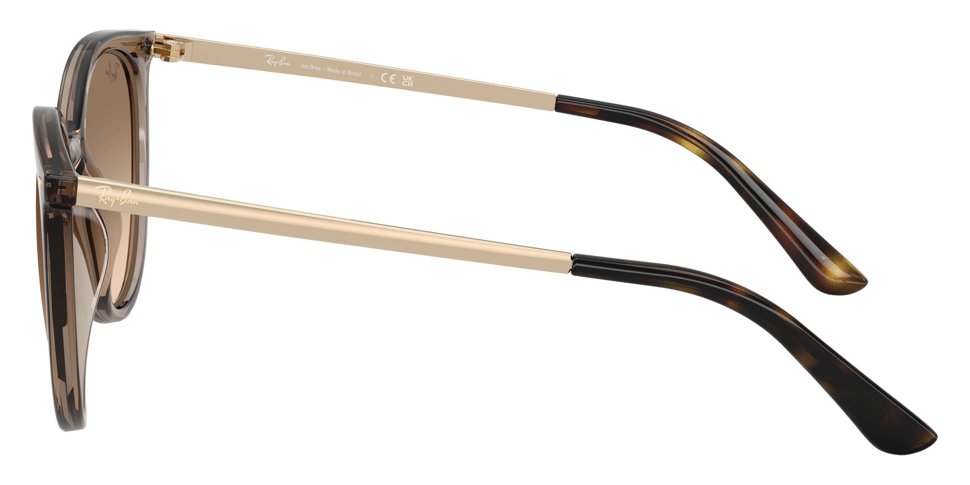 Ray-Ban RB4464L 673713 54 - Translucent Caramel / Light Brown Gradient Light Gray #id:rb4464l673713_s:106110