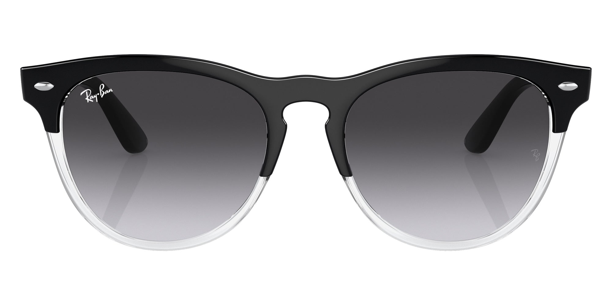 Ray-Ban RB4471 Iris 66308G 54 - Black on Transparent / Gray #id:rb447166308g_s:100100
