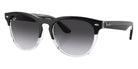 Ray-Ban RB4471 Iris 66308G 54 - Black on Transparent / Gray #id:rb447166308g_s:100105
