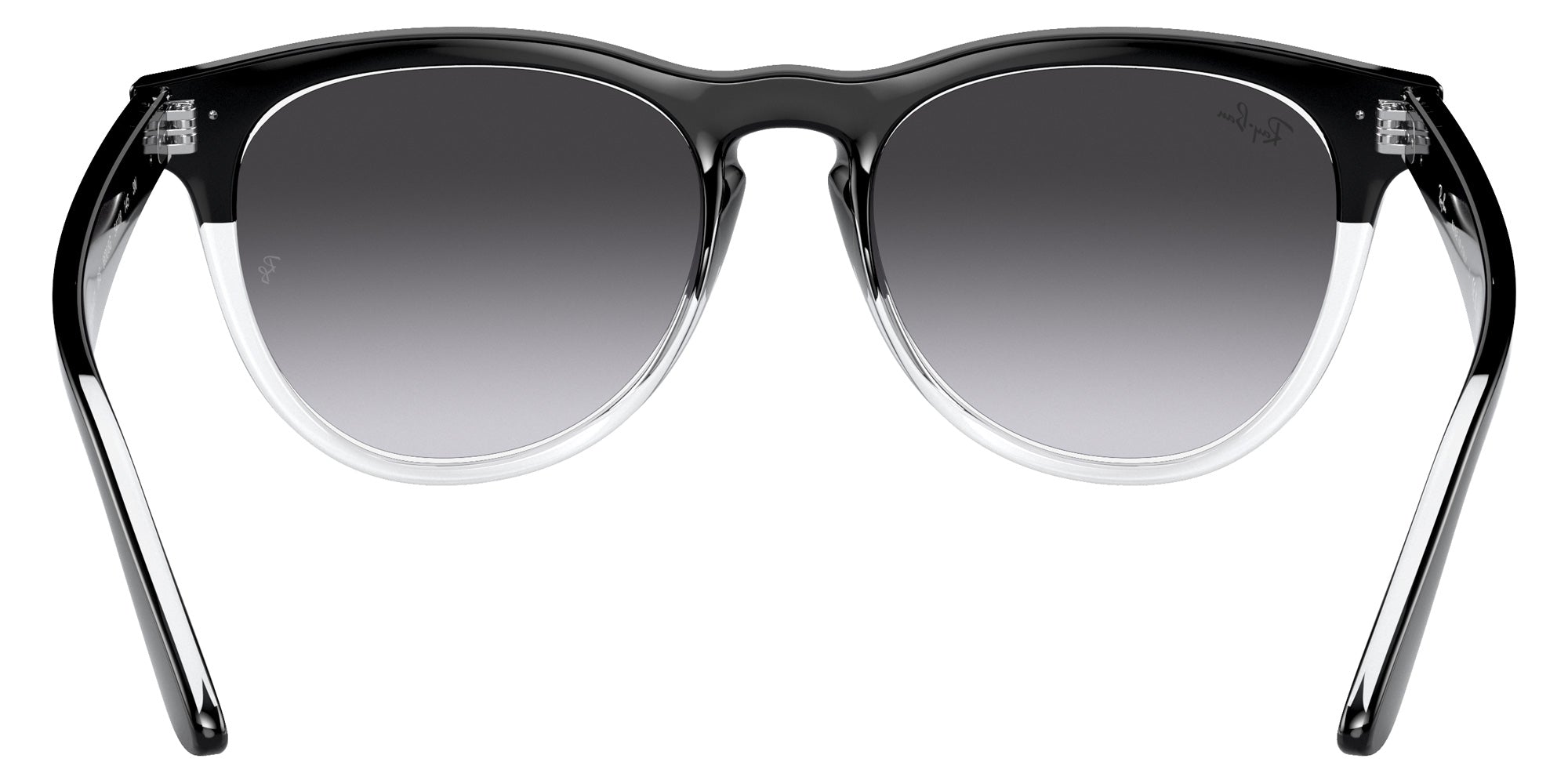 Ray-Ban RB4471 Iris 66308G 54 - Black on Transparent / Gray #id:rb447166308g_s:100115