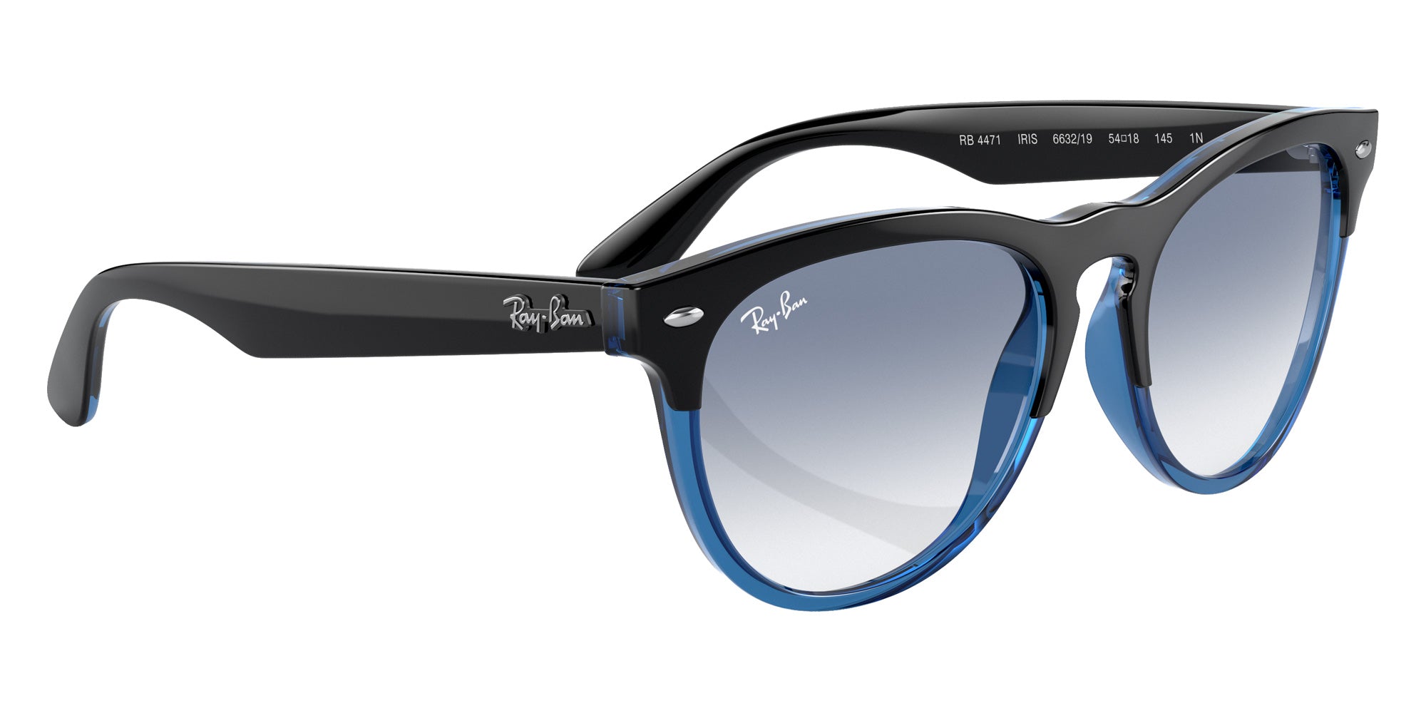 Ray-Ban RB4471 Iris 663219 54 - Black on Blue #id:rb4471663219_s:102120