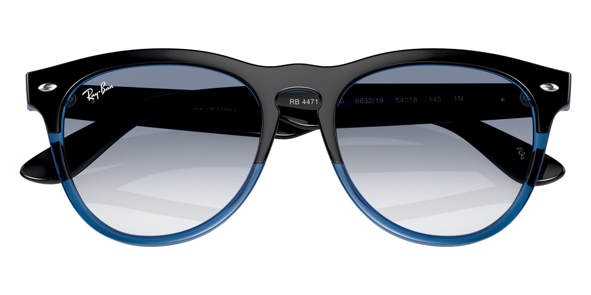 Ray-Ban RB4471 Iris 663219 54 - Black on Blue #id:rb4471663219_s:102125