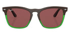 Ray-Ban RB4487 Steve 663469 54 - Dark Brown on Transparent Green / Dark Violet #id:rb4487663469_s:100100
