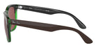 Ray-Ban RB4487 Steve 663469 54 - Dark Brown on Transparent Green / Dark Violet #id:rb4487663469_s:100110