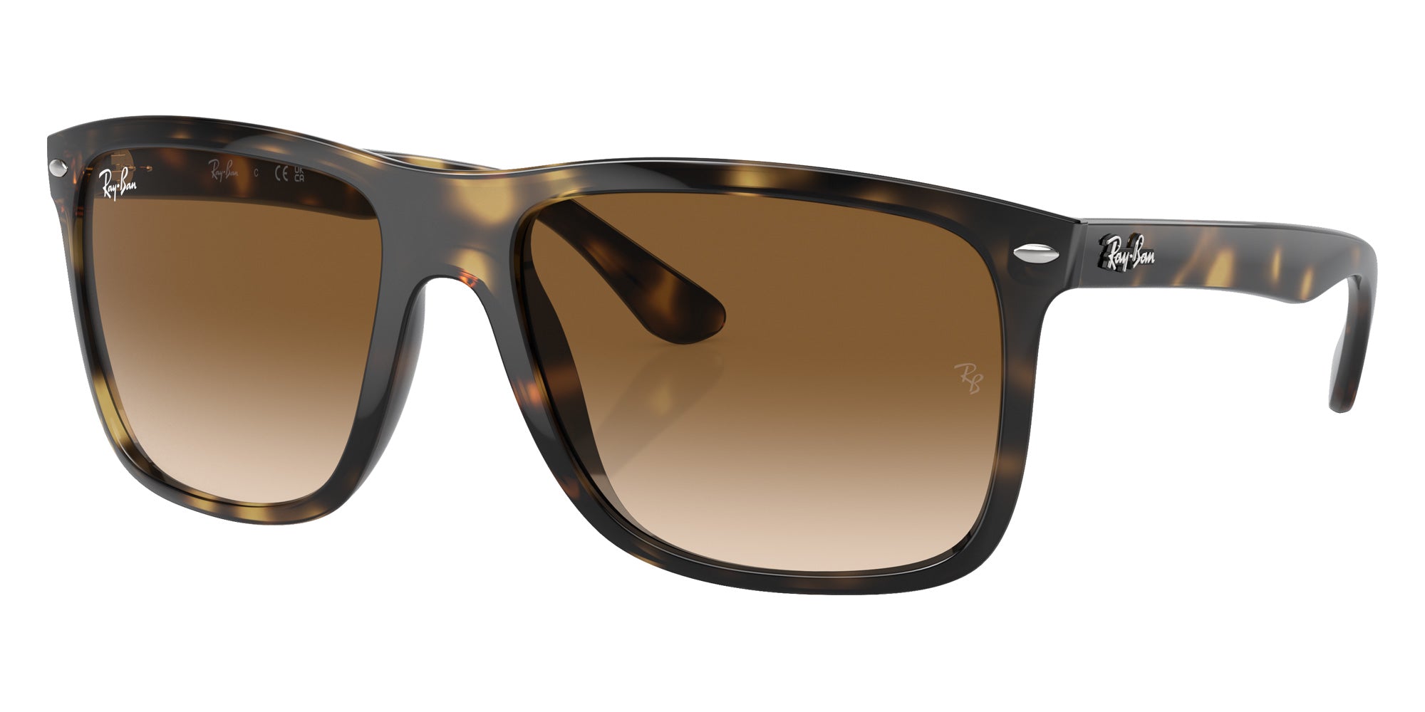 Ray-Ban RB4547 Boyfriend Two 710/51 57 - Havana / Light Brown #id:rb454771051_s:100105