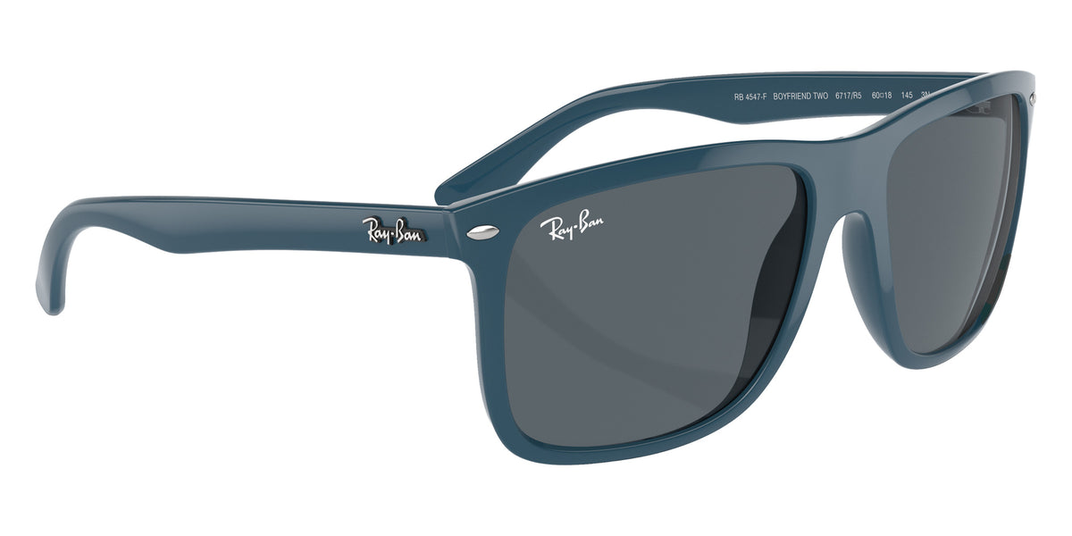 Ray-Ban RB4547F Boyfriend Two 6717R5 60 - Blue / Blue #id:rb4547f6717r5_s:100120