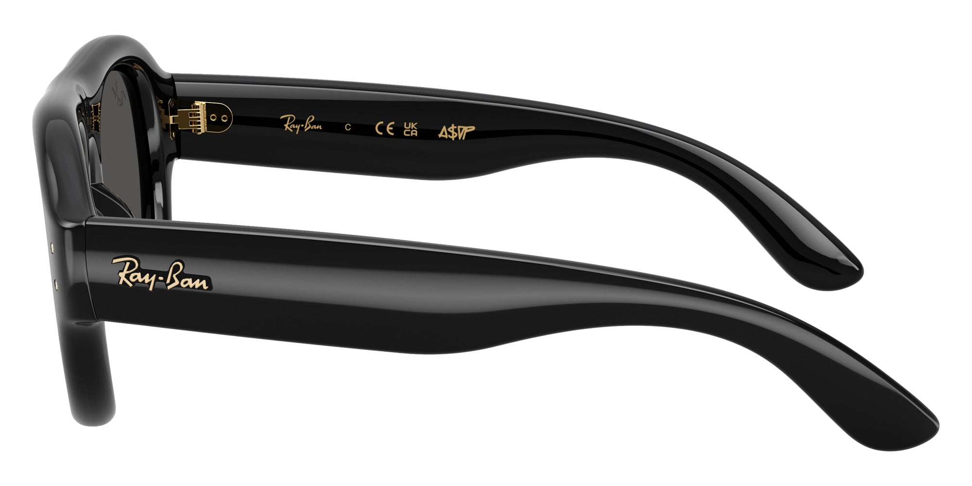 Ray-Ban RB4925 Aviator Puffer 601/87 50 - Black / Ultra Black #id:rb492560187_s:108110