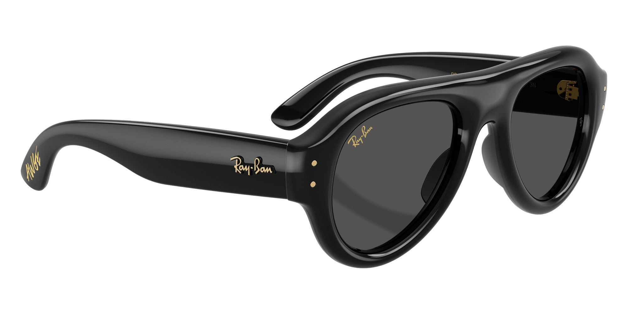 Ray-Ban RB4925 Aviator Puffer 601/87 50 - Black / Ultra Black #id:rb492560187_s:108120