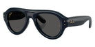 Ray-Ban RB4925 Aviator Puffer 689587 50 - Transparent Dark Blue / Ultra Black #id:rb4925689587_s:112105