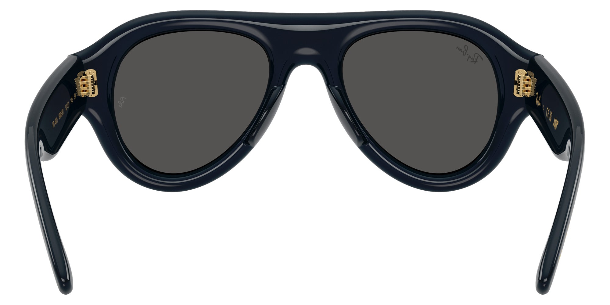 Ray-Ban RB4925 Aviator Puffer 689587 50 - Transparent Dark Blue / Ultra Black #id:rb4925689587_s:112115