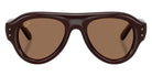 Ray-Ban RB4925 Aviator Puffer 689673 50 - Transparent Dark Brown / Dark Brown #id:rb4925689673_s:100100