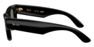 Ray-Ban RB4940 Wayfarer Puffer 601/30 47 - Black / Green Mirrored Silver Plan #id:rb494060130_s:100110