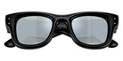 Ray-Ban RB4940 Wayfarer Puffer 601/30 47 - Black / Green Mirrored Silver Plan #id:rb494060130_s:100125